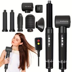 7-in-1 High-Speed Hot Air Brush Styler Set