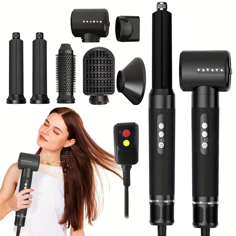 7-in-1 High-Speed Hot Air Brush Styler Set